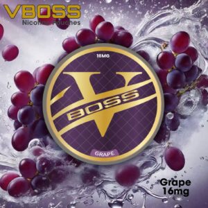 BOSS Nicotine Pouches Grape – 16mg | Dubai & UAE Fast Delivery
