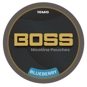 BOSS Nicotine Pouches Blueberry – 16mg