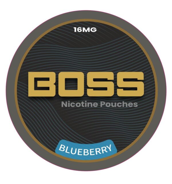 BOSS Nicotine Pouches Blueberry – 16mg