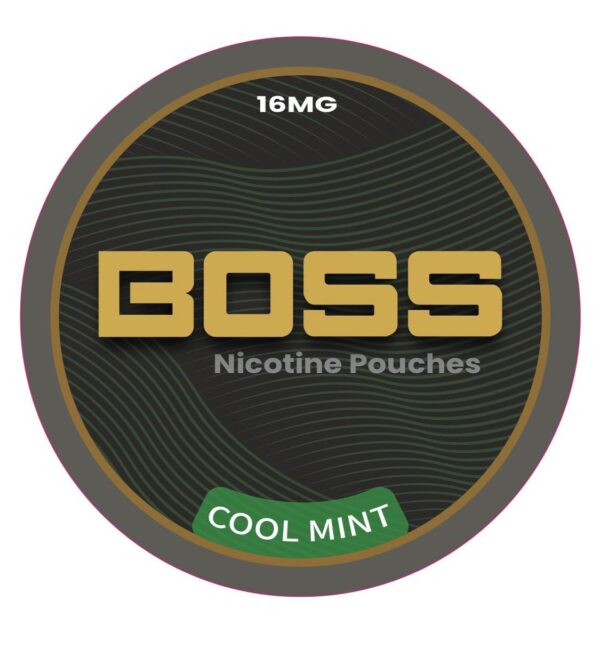 BOSS Nicotine Pouches Cool Mint – 16mg