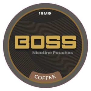 BOSS Nicotine Pouches Coffee – 16mg | UAE Online Delivery