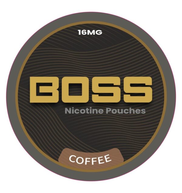 BOSS Nicotine Pouches Coffee – 16mg | UAE Online Delivery