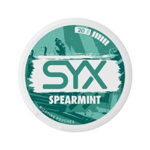 SYX Spearmint 12mg Nicotine Pouches Dubai