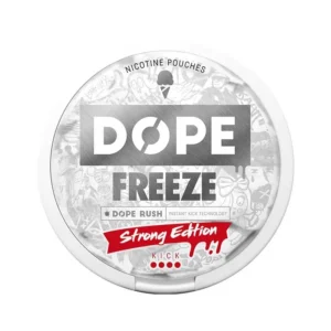 DOPE Freeze 16mg nicotine pouches can