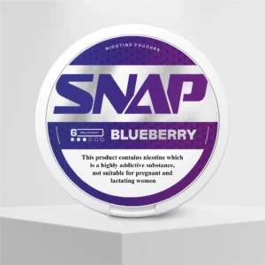 SNAP Blueberry 6mg nicotine pouches can