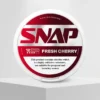 SNAP Fresh Cherry 12mg nicotine pouches can