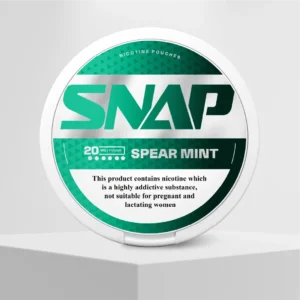 SNAP Spearmint 20mg nicotine pouches can